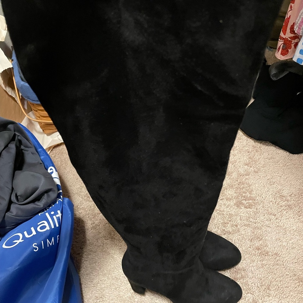 Franco sarto black boots